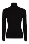 Fusalp Womens Noir Alisier Turtle-neck Stretch-knit Top Xs In Black