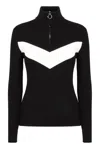 Fusalp Andromede Ski Sweater - Women's - Viscose/polyester In Noir Neige