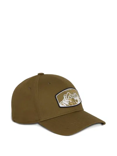 Fusalp Anim Cotton Baseball Cap In Metallic