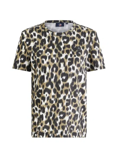 Fusalp 탈릭스 레오파드 패턴 티셔츠 In Animal Print