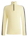 Fusalp Apille Zip-neck Ski Top In Neutral