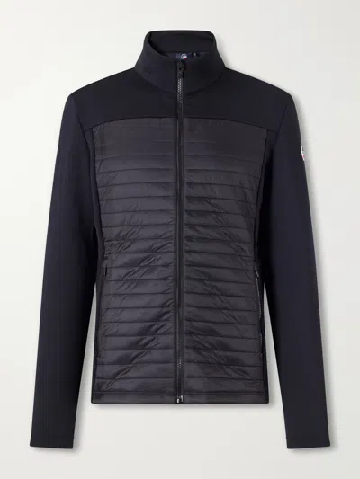 Fusalp Aspon Ii Logo-appliquéd Padded Stretch-jersey Quilted Shell Ski Mid-layer In Black