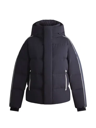 Fusalp Atila Graphic Quilted Ski Jacket In Blue