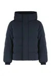 Fusalp Atila Hooded Short Down Jacket In Black