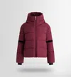 Fusalp Womens 2037 Barsy Shell-down Puffer Jacket In Burgundy