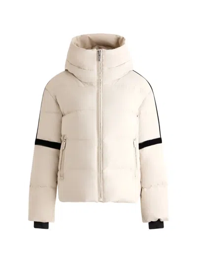 Fusalp Barsy Hooded Puffer Jacket In Neutral
