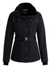 Fusalp Belted Ski Jacket In Black