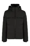Fusalp Mens Noir Berlioz Hooded Shell-down Puffer Jacket In Black