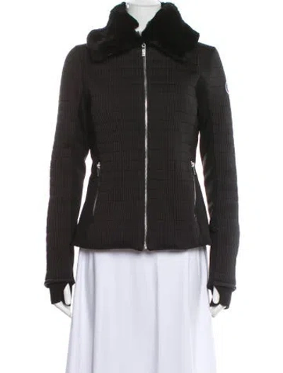 Pre-owned Fusalp Biker Jacket In Black