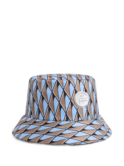 Fusalp Boby Bucket Hat In Blue