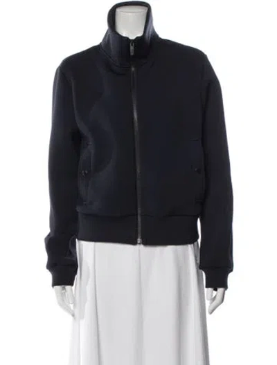 Pre-owned Fusalp Bomber Jacket In Blue