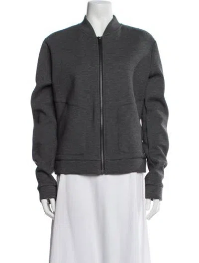 Pre-owned Fusalp Bomber Jacket In Gray