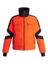 Fusalp Bottrix Colourblock Ski Jacket In Orange