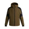 Fusalp Amwo Quilted Shoulder-panel Ski Jacket In Multi
