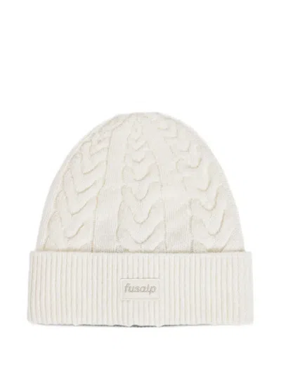 Fusalp Cable Beanie In Transparent