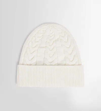Fusalp Cable Beanie In White