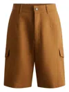 Fusalp Cargo-pocket Bermudas In Brown