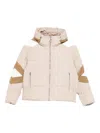 Fusalp Charloy Hooded Puffer Jacket In Neutral