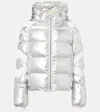 Fusalp Charloy Metallic Ski Jacket In Silver