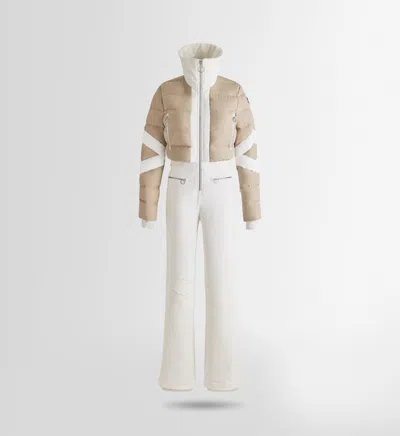 Fusalp Combinaison De Ski Clarisse In Light Ecru