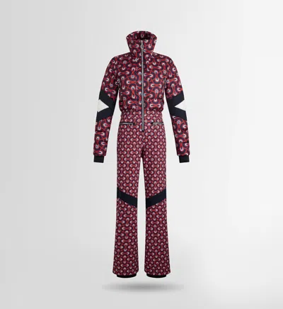 Fusalp Combinaison De Ski Clarisse Pilule In Red
