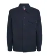Fusalp Cotton Jaymeo Overshirt In Navy