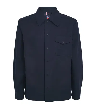 Fusalp Cotton Jaymeo Overshirt In Navy