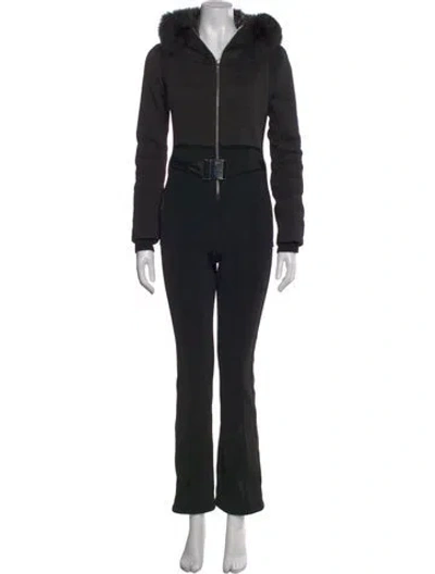 Pre-owned Fusalp Crew Neck Ski Suit In Black