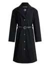 Fusalp Daimee Belted Coat In Blue