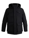 Fusalp Delano Hooded Padded Jacket In Black