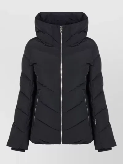 Fusalp Delphine Down Hooded Ski Jacket In Blue