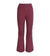 Fusalp Diana Zippered-pockets Leggings In Red