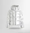 Fusalp Charloy Metallic Ski Jacket In Silver