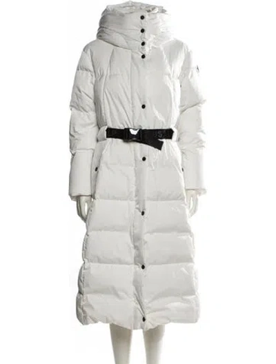 Pre-owned Fusalp Down Coat In White