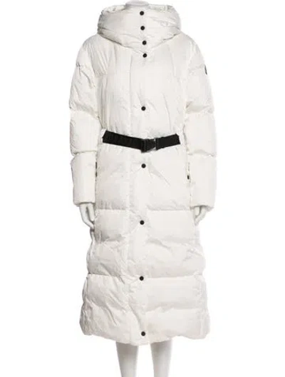 Pre-owned Fusalp Down Coat In White