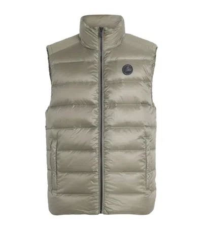 Fusalp Down-filled Gorvone Gilet In Green