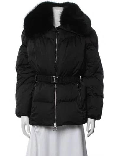 Pre-owned Fusalp Down Jacket In Black