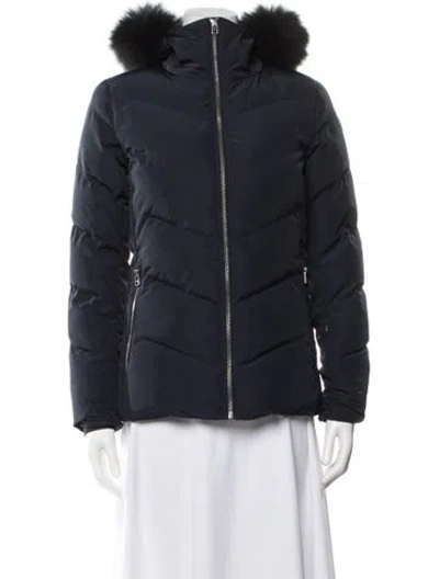 Pre-owned Fusalp Down Jacket In Blue