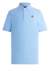 Fusalp Elbin Cotton Polo Shirt In Blue