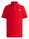 Fusalp Elbin Short-sleeve Polo Shirt In Red