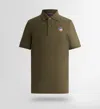 Fusalp Elbin Short-sleeve Polo Shirt In Green