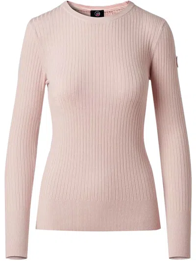 Fusalp Eva Knitted Top In Pink