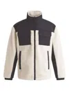 Fusalp Fleece Panelled Jacket In Neutral
