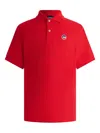 Fusalp Elbin Short-sleeve Polo Shirt In Red