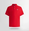 Fusalp Elbin Short-sleeve Polo Shirt In Red