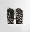 Fusalp Glacier Leopard-print Leather-palm Gloves In Multi