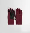 Fusalp Leather Glacier Gloves In Red
