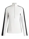 Fusalp Half-zip Panelled Ski Top In White
