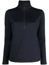 Fusalp Half-zip Ski Top In Blue