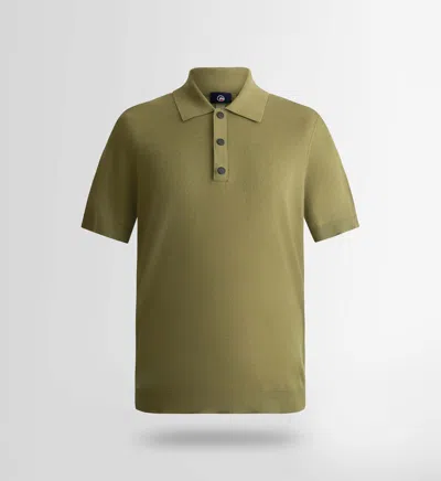 Fusalp Henryo Short-sleeve Polo Shirt In Green